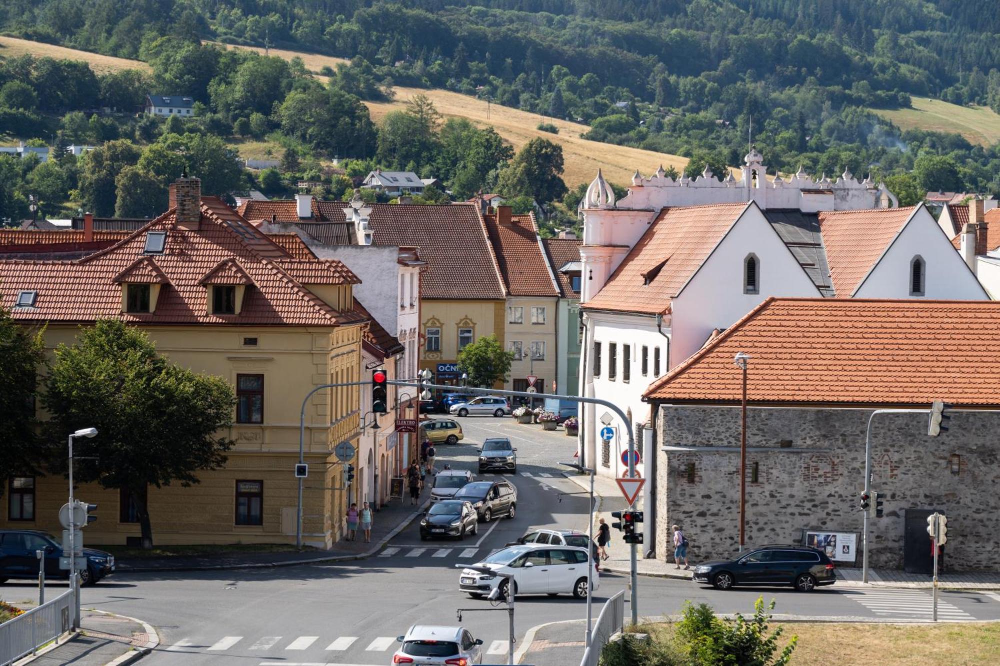 Apartmany Nabrezi Susice Nad Otavou Esterno foto